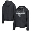 NFL レイダース プルオーバー パーカー '47 レディース ブラック (22 Women's Color Rise Kennedy POH)(4)