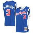 Feel like you're ready to take the court with all of the pure talent of Quentin Richardson when you grab this Hardwood Classics Swingman jersey. This official piece from Mitchell & Ness features classic trims and LA Clippers graphics along with the player name and number, so casual and die-hard basketball fans alike will know who you love and what era you came up in. Before you head to the next LA Clippers game, put on this incredible jersey and put your respect for Quentin Richardson on display.PulloverMaterial: 100% PolyesterImportedClassic designOfficially licensedSwingmanMachine wash, line dryBrand: Mitchell & NessCrew neckMesh fabricSide splits at waist hemSleevelessFabric appliqueWoven jock tag at hem
