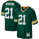 【公式グッズ】NFL パッカーズ チャールズ・ウッドソン レプリカ ユニフォーム Mitchell & Ness/ミッチェル&ネス メンズ グリーン (Men'...