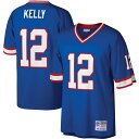 You're a massive Buffalo Bills fan and also loved watching Jim Kelly play. Now you can show off your fandom for both when you get this Jim Kelly Buffalo Bills Legacy replica jersey from Mitchell & Ness. It features distinctive throwback Buffalo Bills graphics on the chest and back, perfect for wearing at a home game. By wearing this jersey, you'll be able to feel like you're reliving some of the great plays that Jim Kelly accomplished to lead the Buffalo Bills to glory.Machine wash, line dryOfficially licensedShort sleevesMesh fabricMaterial: 100% PolyesterWoven tags at bottom hemSublimated rib-knit sleeve insertsFabric applique sewn onSide splits at waist hemEmbroidered twill graphicsReplicaV-neckImportedEmbroidered NFL Shield at collarBrand: Mitchell & Ness