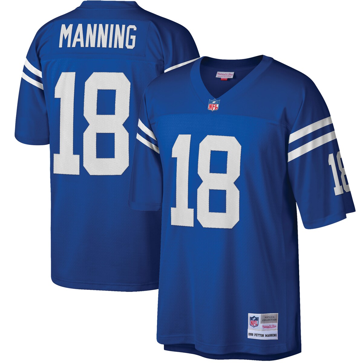 NFL コルツ ペイトン・マニング レプリカ ユニフォーム Mitchell & Ness(ミッチェル&ネス) メンズ ロイヤル (Men's MNC B&T Legacy Retired Player Jersey)