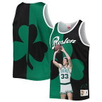 NBA セルティックス ラリー・バード タンクトップ Mitchell & Ness（ミッチェル＆ネス） メンズ グリーン (MNC NBA MEN'S SUBLIMATED PLAYER TANK)