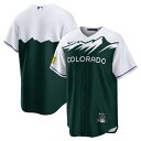 【公式グッズ】MLB ロッキーズ レプリカ ユニフォーム Nike ナイキ メンズ グリーン (Men's Nike Replica City Connect ...