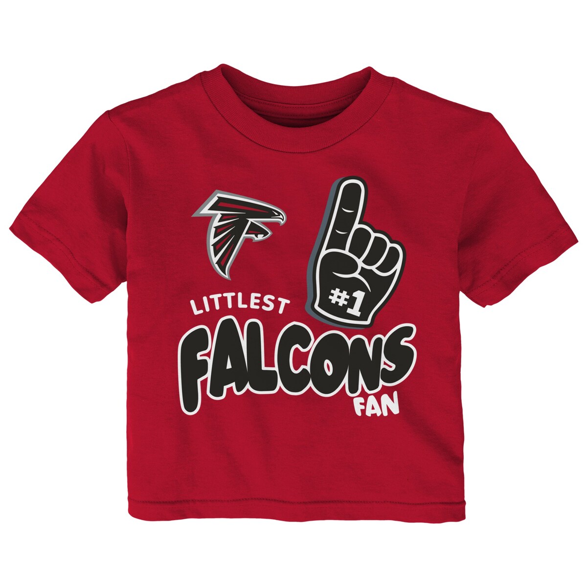 NFL ファルコンズ Tシャツ Outerstuff（アウタースタッフ） ベビー レッド (21 Infant Littlest Fan SST)