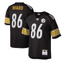 【公式グッズ】NFL スティーラーズ ハインズ・ウォード レプリカ ユニフォーム Mitchell & Ness/ミッチェル&ネス メンズ ブラック (Men'...