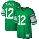 NFL ジェッツ ジョー・ナマス レプリカ ユニフォーム Mitchell & Ness（ミッチェル＆ネス） メンズ グリーン (Men's …