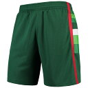 エントリーでポイント 5倍【公式グッズ】NBA バックス カジュアル ショーツ Mitchell & Ness(ミッチェル&ネス) メンズ グリーン (Mens MNC HWC Swingman Shorts)