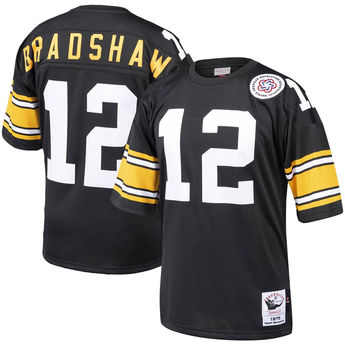 NFL ƥ顼 ƥ꡼֥åɥ硼 Хå ˥ե ʥƥå Mitchell & Nessʥߥåͥ  ֥å (Men's MNC Authentic Jersey)