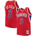 【公式グッズ】NBA 76ers アレン・アイバーソン オーセンティック ユニフォーム Mitchell & Ness(ミッチェル&ネス) メンズ レッド (M...