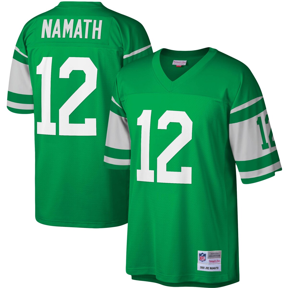 NFL ジェッツ ジョー・ナマス レプリカ ユニフォーム Mitchell & Ness（ミッチェル＆ネス） メンズ グリーン (Men's MNC Legacy Replica Jersey)