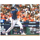 エントリーでポイント 5倍【MLB公式ホログラム付】MLB ブレーブス オースティン・ライリー 直筆サイン フォト Fanatics ファナティクス オーセンティック (AUT 21 WS CHAMPS 08x10 PHOTO 44494)(4)