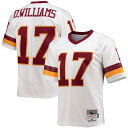 You're a massive Washington Football Team fan and also loved watching Doug Williams play. Now you can show off your fandom for both when you get this Doug Williams Washington Football Team Legacy replica jersey from Mitchell & Ness. It features distinctive throwback Washington Football Team graphics on the chest and back, perfect for wearing at a home game. By wearing this jersey, you'll be able to feel like you're reliving some of the great plays that Doug Williams accomplished to lead the Washington Football Team to glory.Throwback JerseyOfficially licensedEmbroidered twill graphicsMaterial: 100% PolyesterV-neckFabric applique sewn onSublimated rib-knit sleeve insertsMachine wash, line dryMesh fabricWoven tags at bottom hemImportedBrand: Mitchell & NessSide splits at waist hemShort sleevesEmbroidered NFL Shield at collar