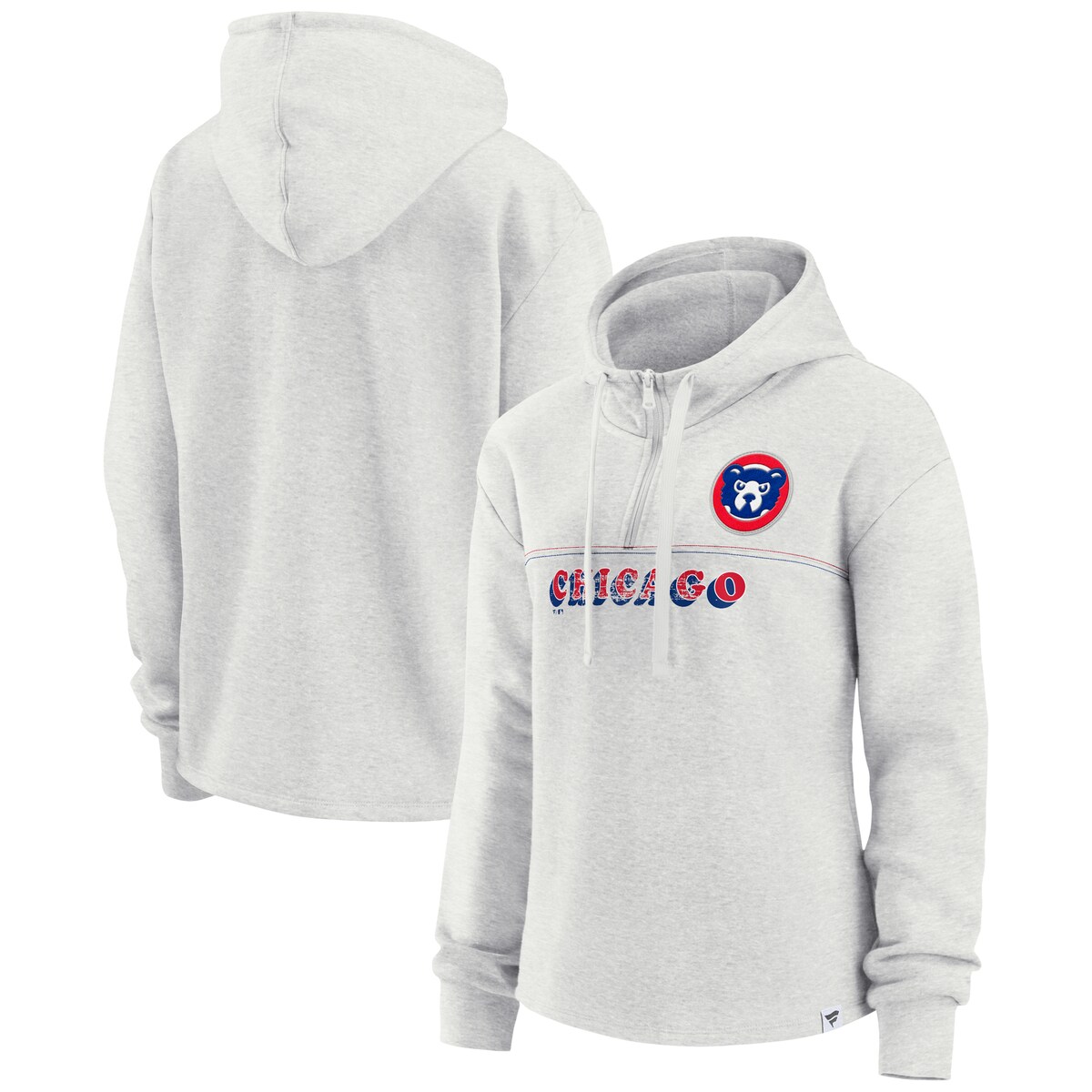 MLB JuX p[J[ Fanaticsit@ieBNXj fB[X I[g~[ (Women's Fanatics Branded True Classics Legacy Oatmeal Fleece)