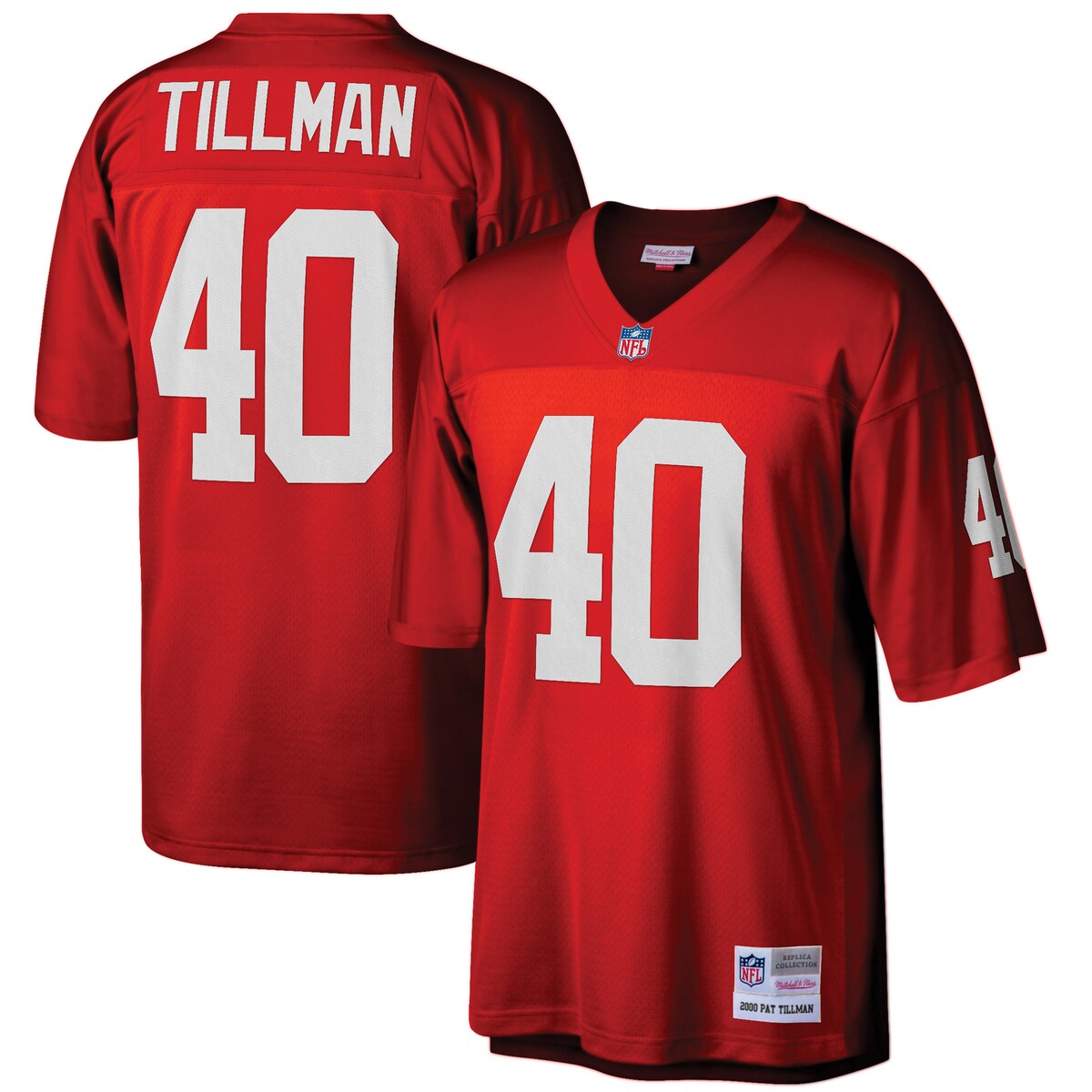 【公式グッズ】NFL カーディナルス パット・ティルマン レプリカ ユニフォーム (ビッグサイズ) Mitchell & Ness(ミッチェル&ネス) メンズ カージナルレッド (Men's MNC B&T Legacy Retired Player Jersey)