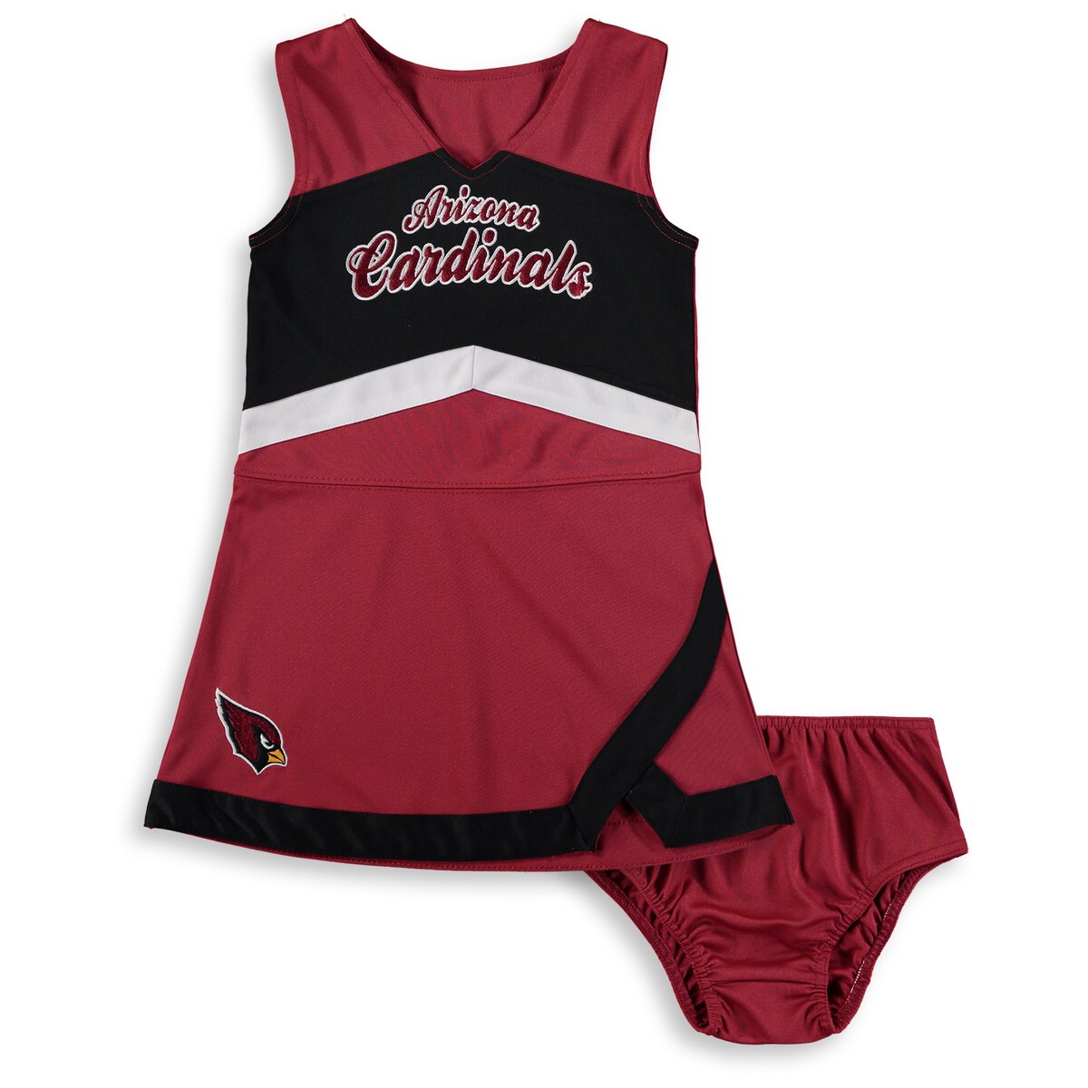 NFL カーディナルス チアドレス Outerstuff（アウタースタッフ） ベビー カージナルレッド (Infant Cheer Captain Jumper Dress)