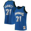 For the NBA's 75th anniversary, throw it back to one of the stars of the Minnesota Timberwolves with this Kevin Garnett Hardwood Classics Diamond Swingman jersey from Mitchell & Ness. It features faux diamond details for the league's big milestone and that old-school design Kevin Garnett used to wear back in the day. This authentic piece of gear is a great way to mesh past and present as you get fired up for game day.Material: 100% PolyesterStitched holographic applique with faux diamond patternOfficially licensedSwingman ThrowbackStitched designBrand: Mitchell & NessStraight hemline with side splitsMachine wash, line dryWoven jock tag at hemSleevelessImported