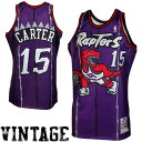 【公式グッズ】NBA ラプターズ ビンス・カーター オーセンティック ユニフォーム Mitchell & Ness(ミッチェル&ネス) メンズ パープル (Mi...