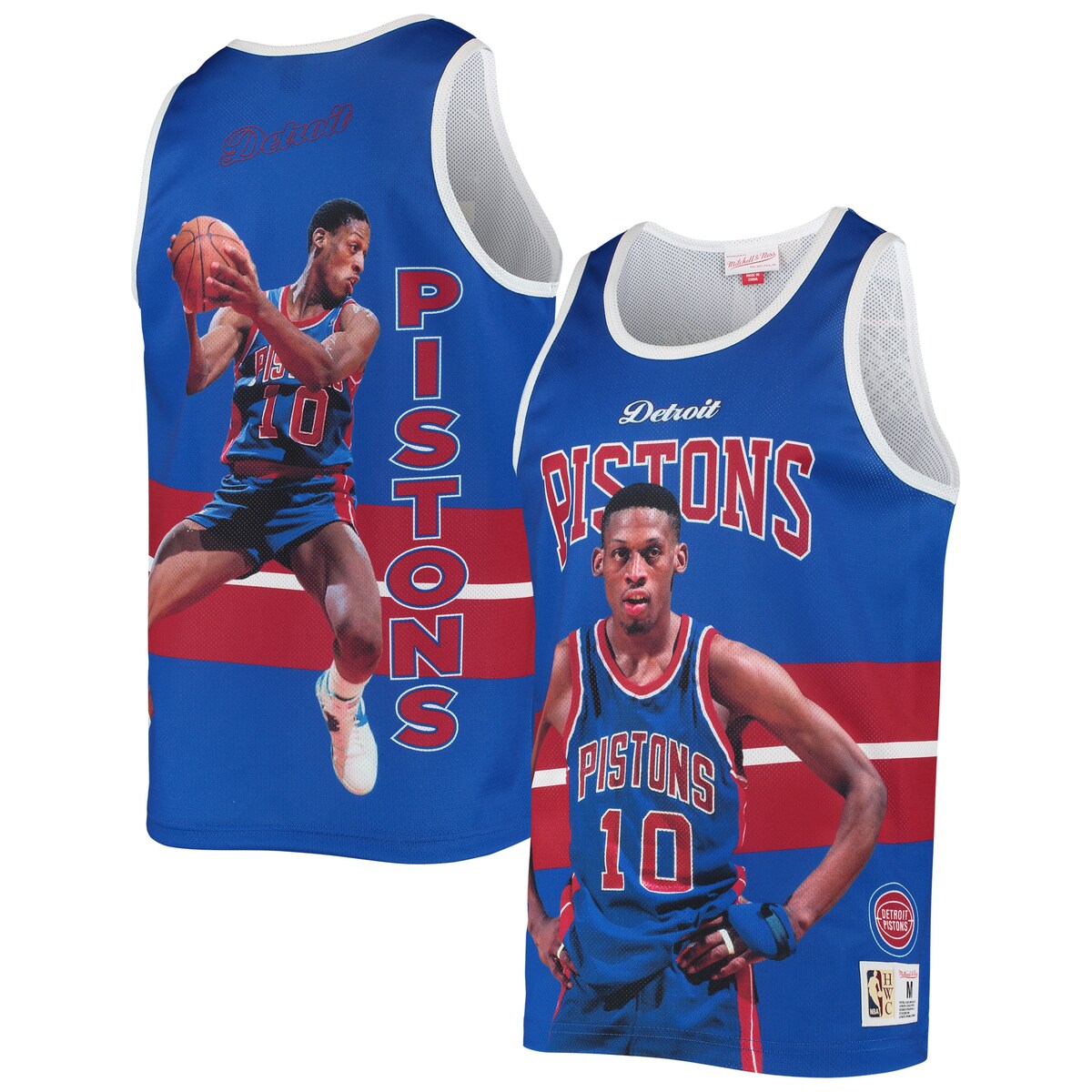 NBA sXgY fjXEbh} ^Ngbv Mitchell & Nessi~b`FlXj Y u[ (MNC NBA Sublimated Player Tank)