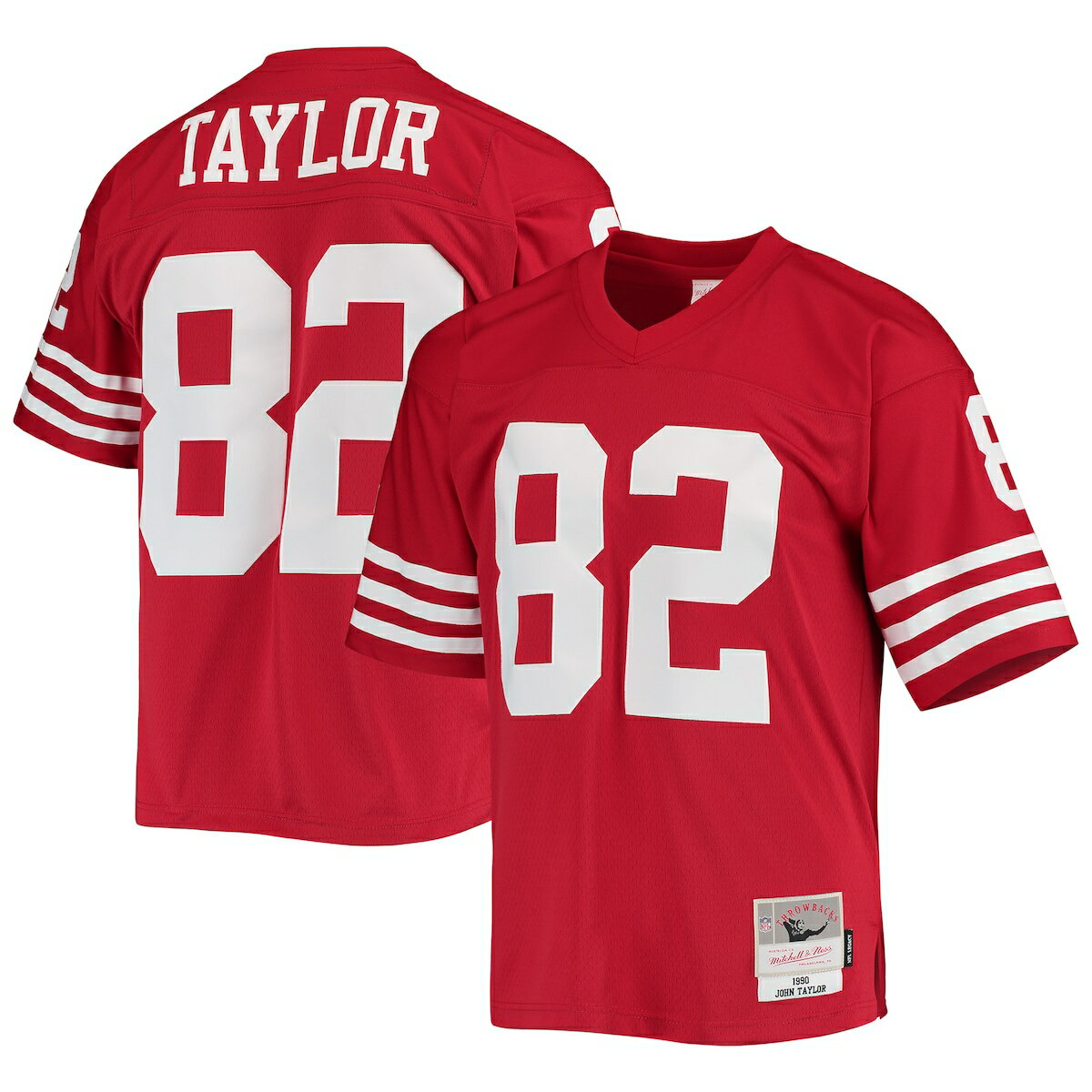 【公式グッズ】NFL 49ers ジョン・テイラー レプリカ ユニフォーム Mitchell & Ness（ミッチェル＆ネス..