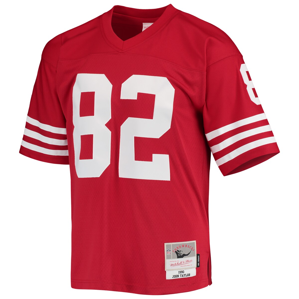NFL 49ers ジョン・テイラー レプリカ ユニフォーム Mitchell & Ness（ミッチェル＆ネス） メンズ スカーレット (Men's MNC Legacy Replica Jersey) 2