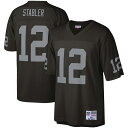 【公式グッズ】NFL レイダース ケン・ステーブラー レプリカ ユニフォーム Mitchell & Ness/ミッチェル&ネス メンズ ブラック (Men's ...