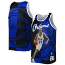 NBA マジック グラント・ヒル タンクトップ Mitchell & Ness（ミッチェル＆ネス） メンズ ブルー (MNC NBA MEN'S SUBLIMATED PLAYER TANK)