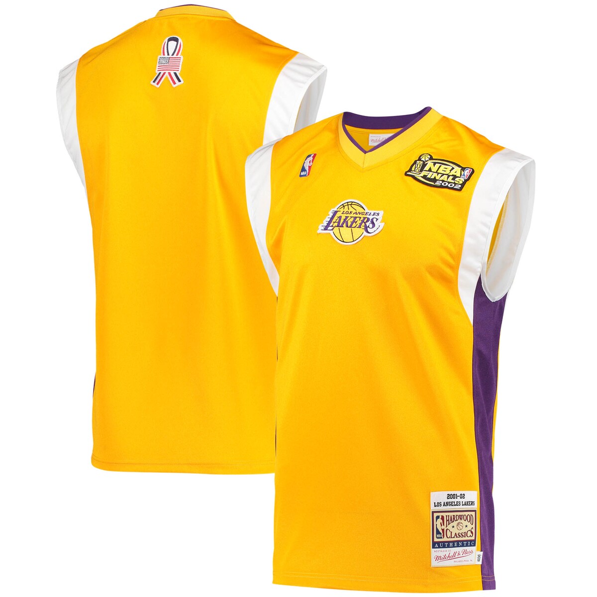 NBA CJ[Y TVc Mitchell & Nessi~b`FlXj Y S[h (Men's MNC HWC On Court Authentic Sleeveless Shooting Shirt)