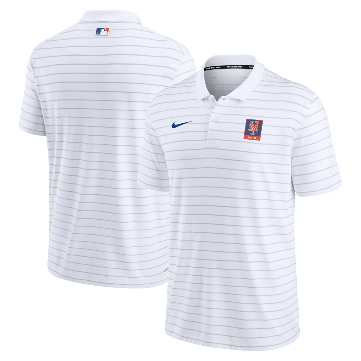 MLB bc |Vc Nike iCL Y zCg (Men's Nike Authentic Collection Short Sleeve Striped Polo)