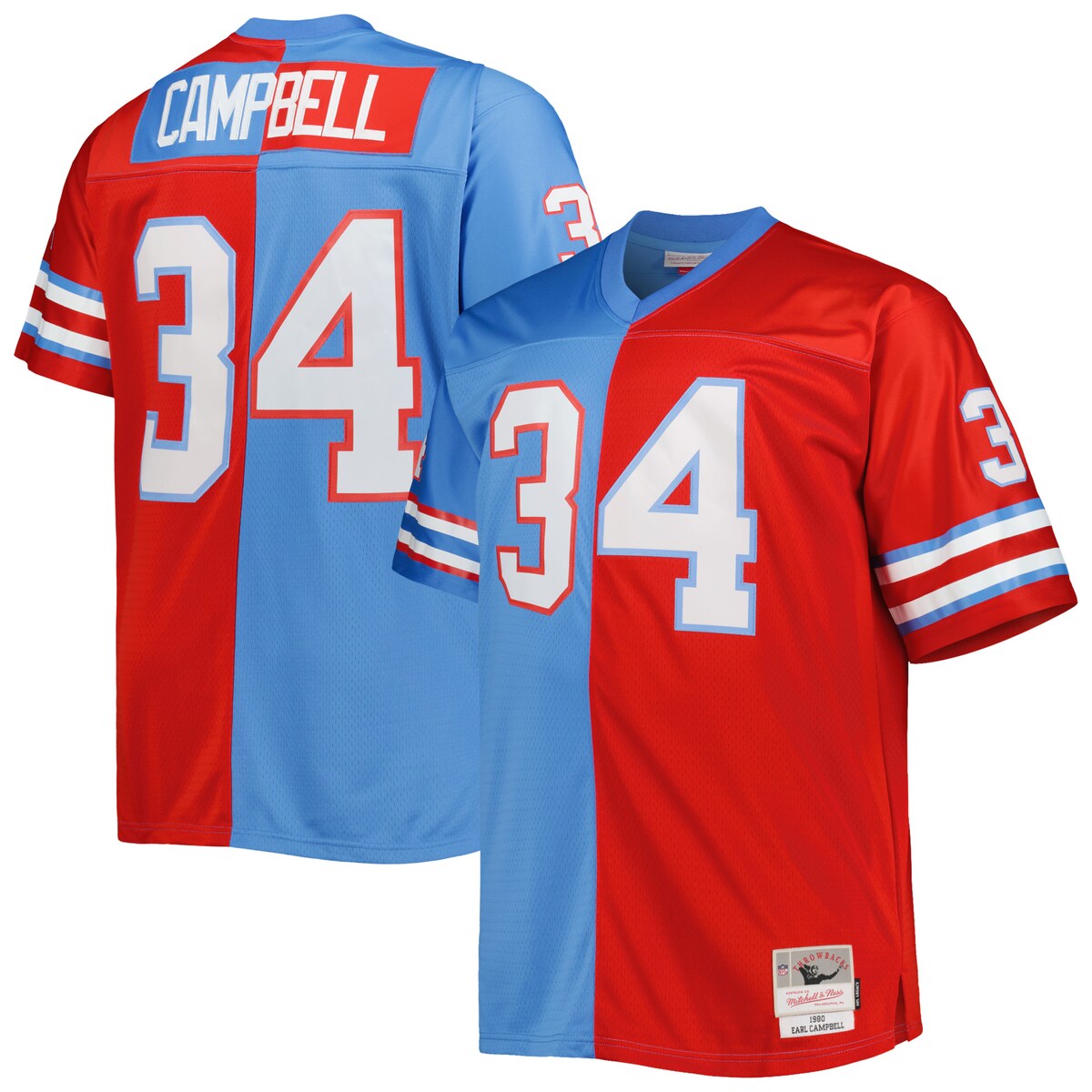 ڸåNFL 顼 롦٥ ץꥫ ˥ե Mitchell & Nessʥߥåͥ  饤ȥ֥롼 (Men's MNC B&T Split Legacy Retired Player Jersey)