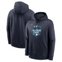 【公式グッズ】2023 MLB ロッキーズ プルオーバー パーカー Nike ナイキ メンズ ネイビー (Men's Nike Seattle MLB All-Star Game Logo Club Pull Over Hood 23MLB)(4)