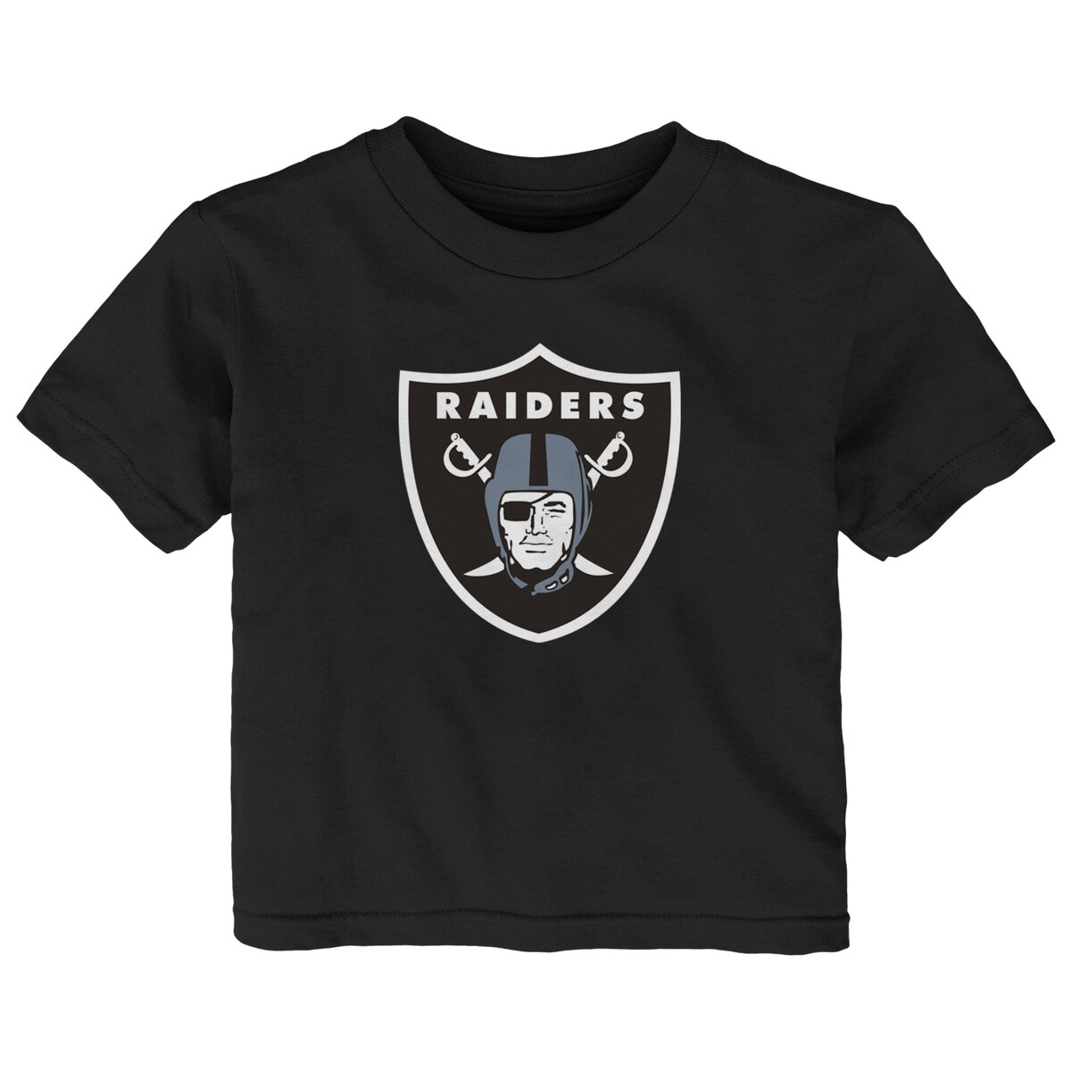 NFL レイダース Tシャツ Outerstuff（アウタースタッフ） ベビー ブラック (23 Infant Primary Logo SST)