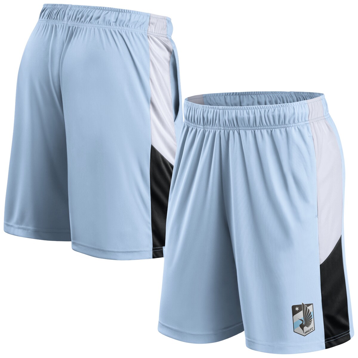 MLS ユナイテッドFC カジュアル ショーツ Fanatics（ファナティクス） メンズ ライトブルー (NUT S21 Men's Prep Squad Shorts) 1