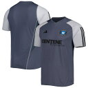 【公式グッズ】MLS シャーロットFC ユニフォーム Adidas(アディダス) メンズ グレイ (ADI S23 Men's Training Jersey)