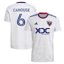 You're a huge D.C. United fan, and whenever they're on the pitch, you're tuned in. Be sure you're outfitted properly by grabbing this Russell Canouse 2022 The Marble Replica Player Jersey! It's exciting being a devout D.C. United fan and you'll be the biggest one around in this adidas jersey, featuring crisp team graphics with AEROREADY technology that will keep you comfortable as you cheer your squad to a victory.Replica JerseyEmbroidered adidas logo on right chestSewn on embroidered team crest on left chestAEROREADY technology absorbs moisture and makes you feel dryMachine wash, tumble dry lowMaterial: 100% PolyesterJersey Color Style: SecondaryOfficially licensedTagless collar for added comfortImportedVentilated mesh panel insertsBrand: adidasHeat-sealed sponsor logo on chestBackneck taping -no irritating stitch on the back