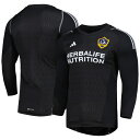 MLS LAギャラクシー レプリカ ユニフォーム Adidas（アディダス） メンズ ブラック (ADI S23 Men's Goalkeeper LS Jersey)