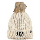 【公式グッズ】NFL ベンガルズ ニット帽 '47 /フォーティーセブン レディース クリーム (NFL Womens Meeko Cuff Knit)