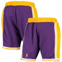 You've been a member of the Los Angeles Lakers franchise since you were a kid. This year, bring back a simpler time by grabbing a pair of these 1996-1997 Hardwood Classics Throwback Authentic shorts! The fresh design and vintage graphics of these Mitchell & Ness shorts will help you take a trip down memory lane.Machine wash, line dryOfficially licensedMaterial: 100% PolyesterEmbroidered graphicsBrand: Mitchell & NessImportedElastic waistband with internal drawstringInseam for size M measures approx. 8.5''