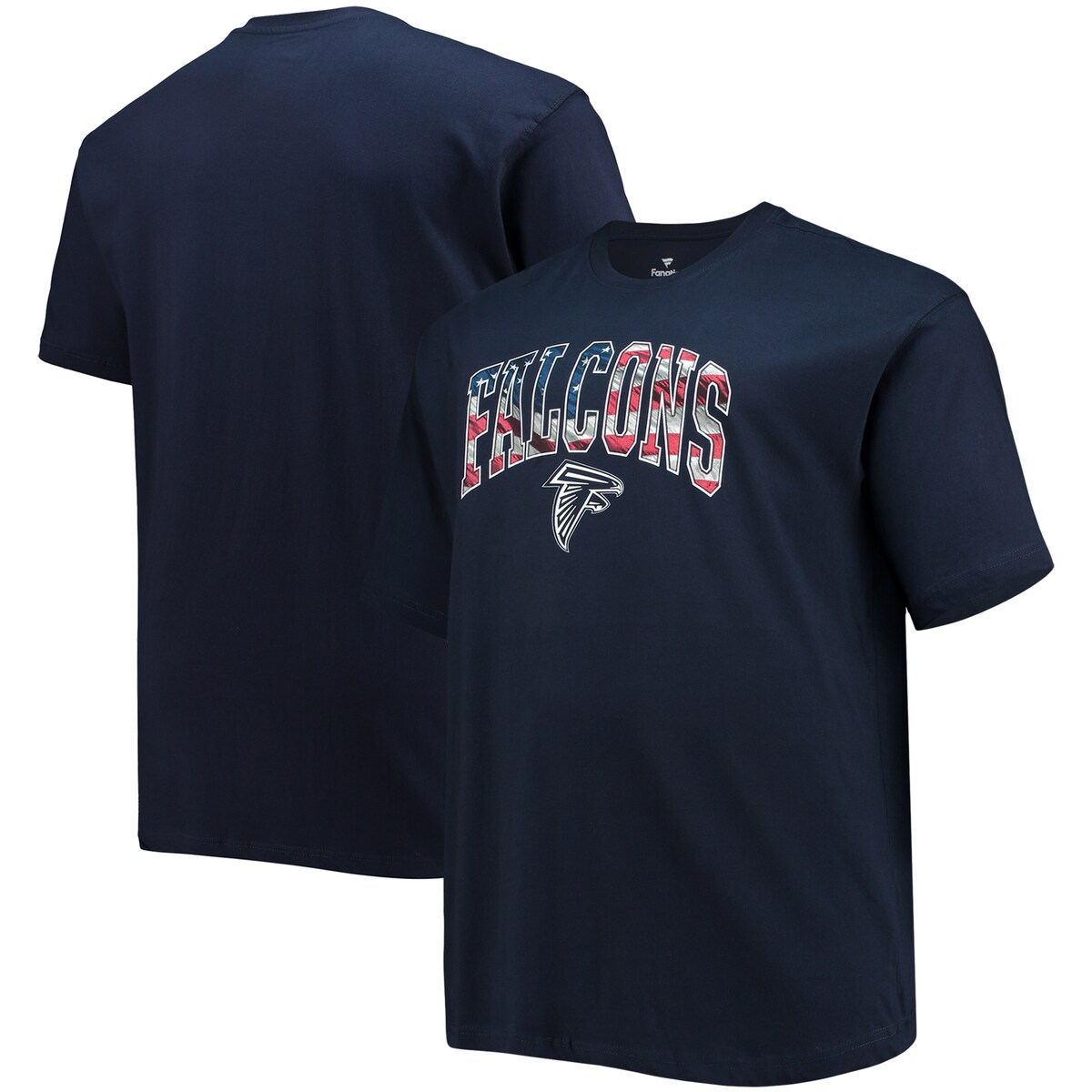 【公式グッズ】NFL ファルコンズ Tシャツ Fanatics（ファナティクス） メンズ ネイビー (22 PRF Men's B&T Banner Wave SST)