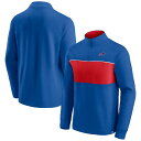 【公式グッズ】NFL ビルズ プルオーバー Fanatics(ファナティクス) メンズ ロイヤル (21 Mens Block Party QZ)(4)