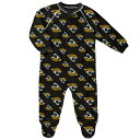 NFL ジャガーズ カバーオール Outerstuff（アウタースタッフ） ベビー ブラック (Infant Raglan Full Zip Coverall)