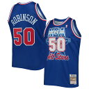 NBA ウェスタンカンファレンス デビッド・ロビンソン ユニフォーム Mitchell & Ness（ミッチェル＆ネス） メンズ ロイヤル (MNC NBA HWC Mens Swingman Jersey)