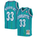 Let your little one throw it back to the days of Alonzo Mourning with this throwback Charlotte Hornets Hardwood Classics Swingman jersey from Mitchell & Ness. The authentic feel and tip-off-ready graphics will have them feeling as confident as ever when the Charlotte Hornets take the court.Brand: Mitchell & NessOfficially licensedMachine wash with garment inside out, tumble dry lowStitched tackle twill graphicsWoven jock tag at hemMaterial: 100% PolyesterSide splits at waist hemMesh fabricSwingman ThrowbackV-neckImportedSleevelessHeat-sealed NBA logo