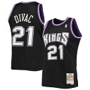 Rep one of your all-time favorite pros with this Vlade Divac Swingman jersey from Mitchell & Ness. The throwback Sacramento Kings details are inspired by the franchise's iconic look of days gone by. Every stitch on this jersey is tailored to exact team specifications, delivering outstanding quality and a premium feel.Machine wash, line dryOfficially licensedSleevelessSide splits at waist hemMaterial: 100% PolyesterWoven tag with player detailsCrew neckHeat-sealed NBA logoTackle twill graphicsRib-knit collar and arm openingsSwingman ThrowbackWoven jock tagImportedMesh fabricBrand: Mitchell & Ness