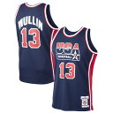 NBA ドリームチーム クリス マリン オーセンティック ユニフォーム Mitchell Ness（ミッチェル＆ネス） メンズ ネイビー (MNC Men 039 s 039 92 Dream Team Authentic Jersey)