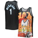 NBA マジック トレイシー・マクグレーディ タンクトップ Mitchell & Ness（ミッチェル＆ネス） メンズ ブラック (MNC NBA Slam Player Tank)