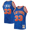 【公式グッズ】NBA ニックス パトリック・ユーイング ユニフォーム Mitchell & Ness(ミッチェル&ネス) メンズ ブルー (Mens MNC H...