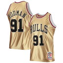 NBA ブルズ デニス・ロッドマン ユニフォーム Mitchell & Ness ミッチェル＆ネス メンズ ゴールド (MNC NBA 75TH ANNIVERSARY GOLD SWINGMAN JERSEY)