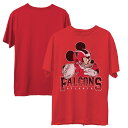 NFL ファルコンズ Tシャツ ジャンクフード メンズ レッド (21 Mens Disney Mickey QB SST)