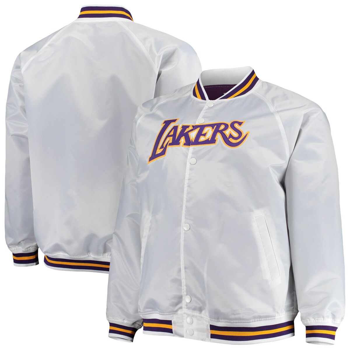 NBA CJ[Y WPbg Mitchell & Nessi~b`FlXj Y zCg (Mens PRF MNC HWC B&T Lightweight Satin Jacket)