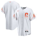 Show off your die-hard San Francisco Giants fandom with this City Connect Replica Jersey. This special Nike gear highlights the fog that commonly looms over the city - nicknamed ''Karl the Fog.'' The graphics feature a gradient pattern to symbolize that fog. The jersey features a gradient Golden Gate Bridge design on the sleeves.Heat-sealed jock tagImportedMachine wash gentle or dry clean. Tumble dry low, hang dry preferred.Replica JerseyHeat-sealed transfer appliqueBrand: NikeOfficially licensedMaterial: 100% PolyesterRounded hemMLB Batterman applique on center back neckFull-button front